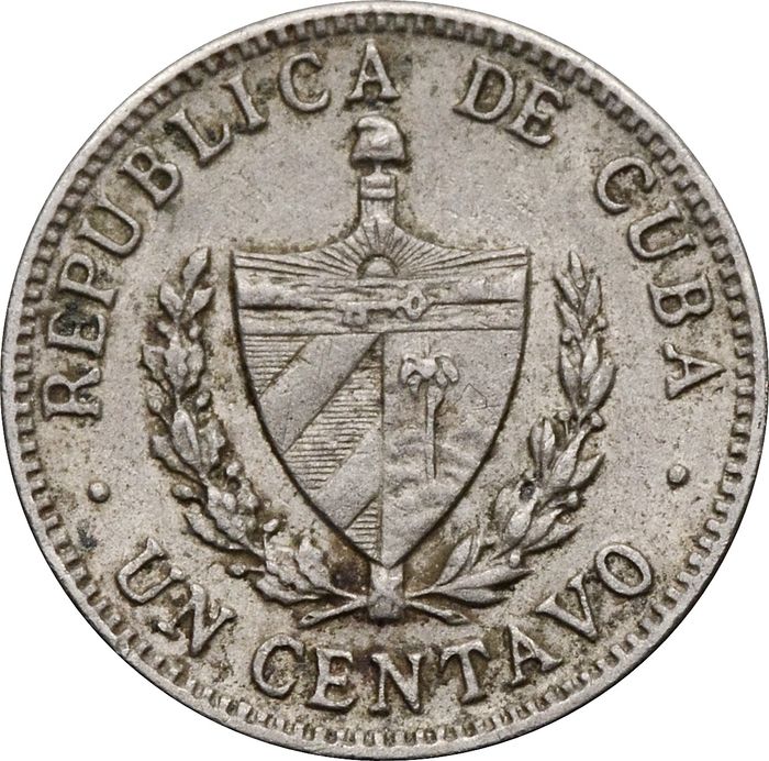 1 сентаво 1961 Куба XF