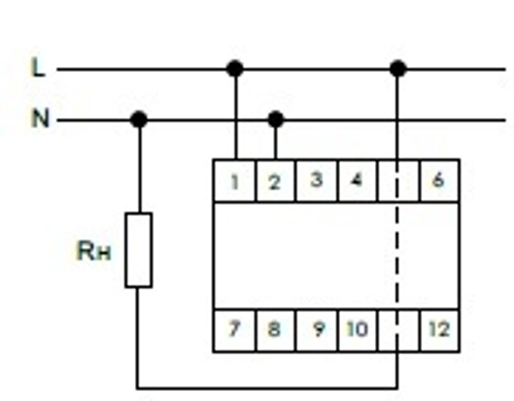 Указатель тока (амперметр)  WT-1 1-фазн. 0.5-50А F&F