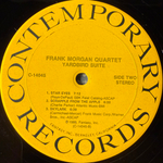 Frank Morgan Quartet ‎– Yardbird Suite (США 1988г.)