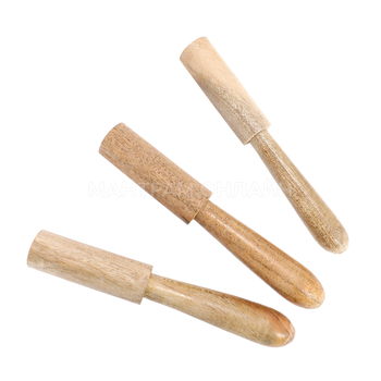 Резонатор для поющей чаши дерево, L = 14 см, d = 2 см