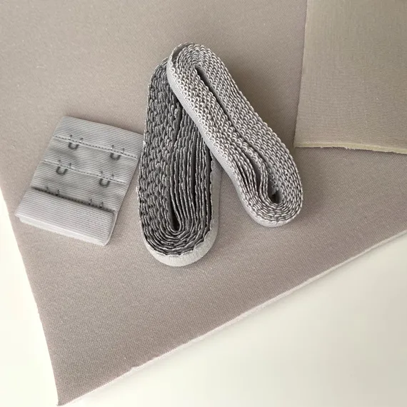 Бельевой поролон серый 3 мм хб/хб