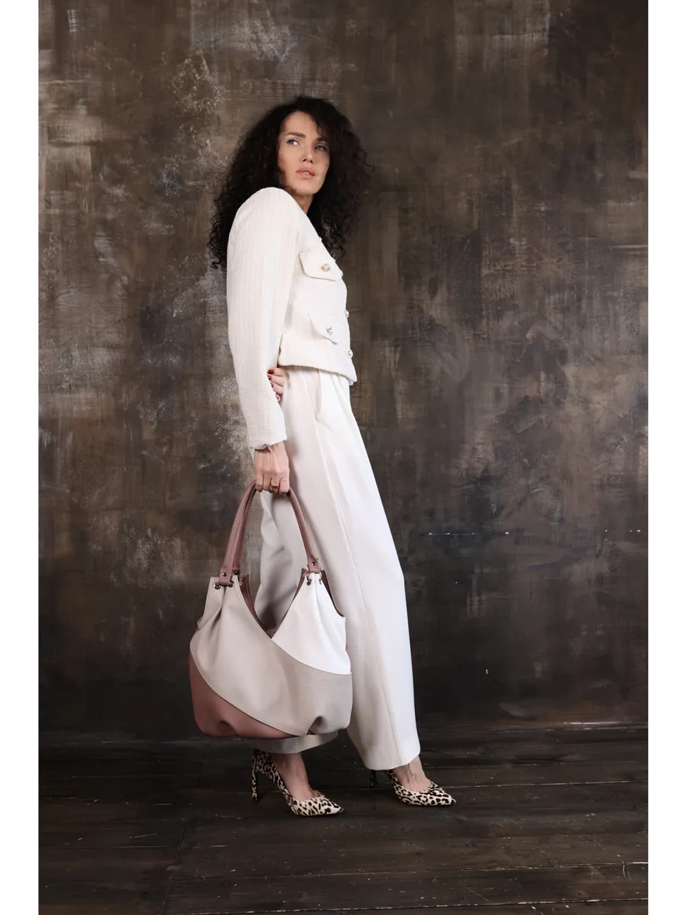 Сумка женская большая через плечо классическая