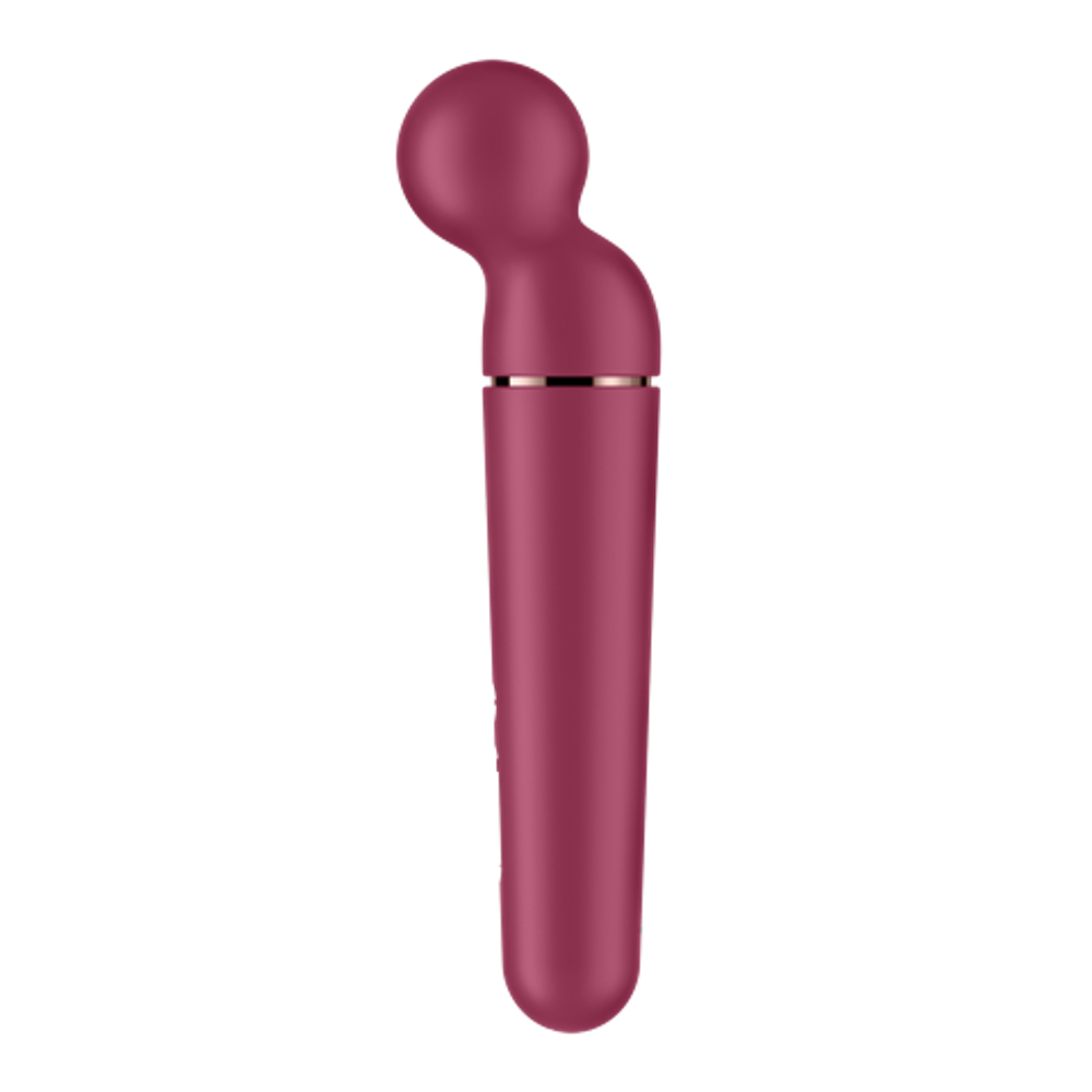 Универсальный вибромассажер Satisfyer Planet Wand-er бордовый
