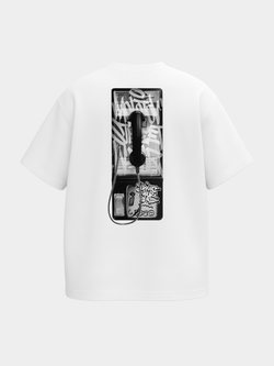 Футболка MLTV Base Phone White