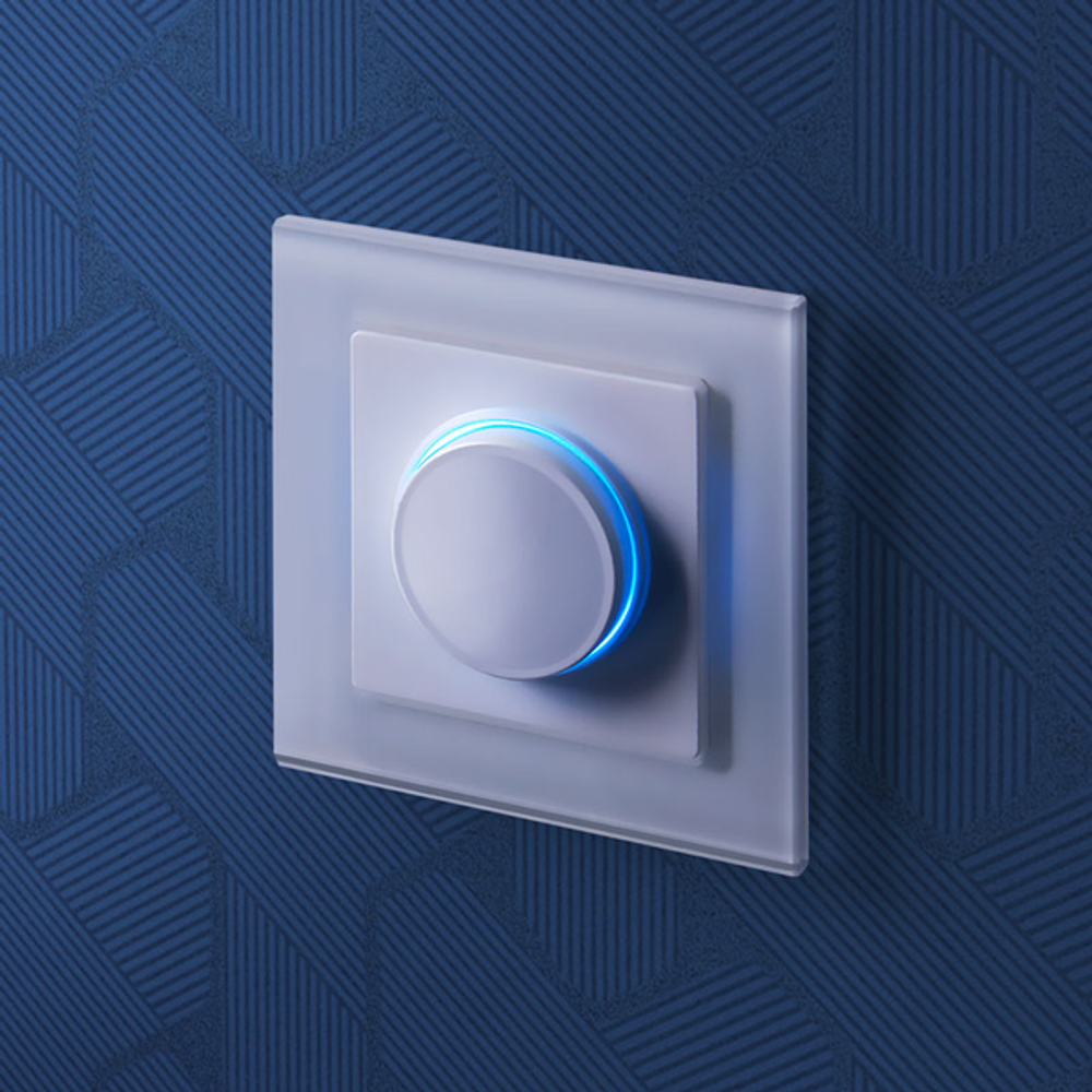 Диммер с подсветкой (белый)