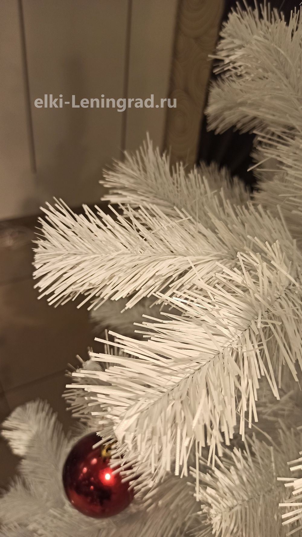 Большая белая елка «Рублевская» (белая пвх) от 3 до 8 м