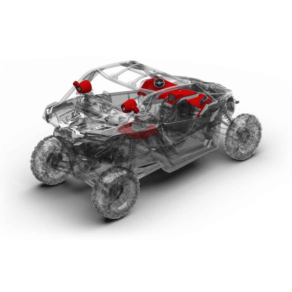 Акустическая система Rockford Fosgate для BRP X3 (STAGE4)