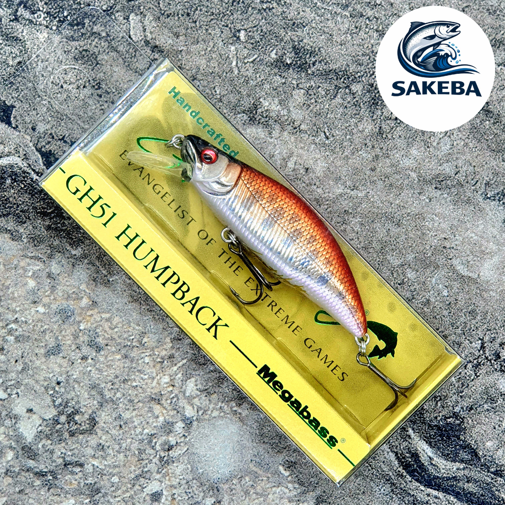Воблер MEGABASS GREAT HUNTING 51 HUMPBACK (FS) 51mm 5.1g #12 M Red Stream II