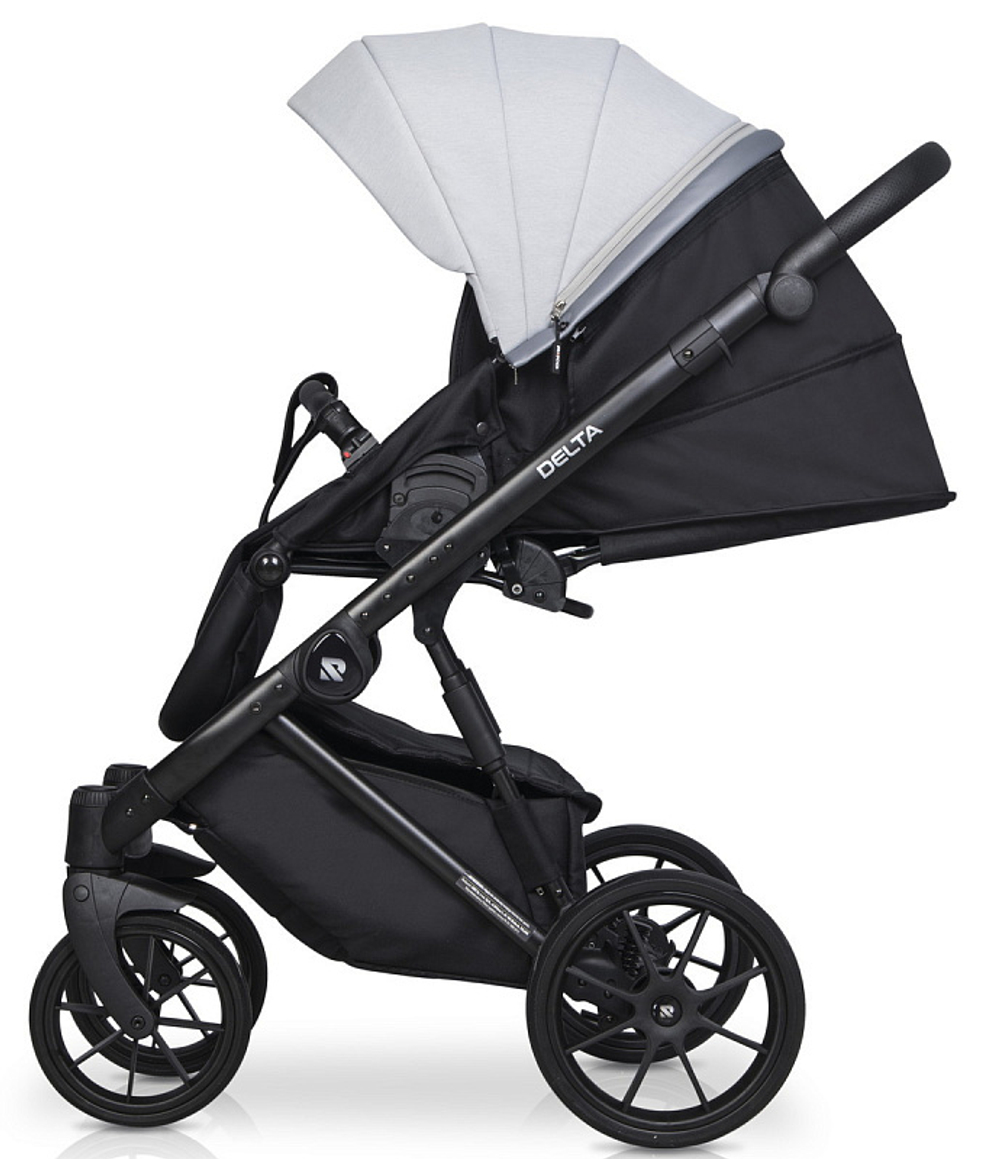 Детская коляска Riko Basic Delta 3 в 1 01 Grey Fox