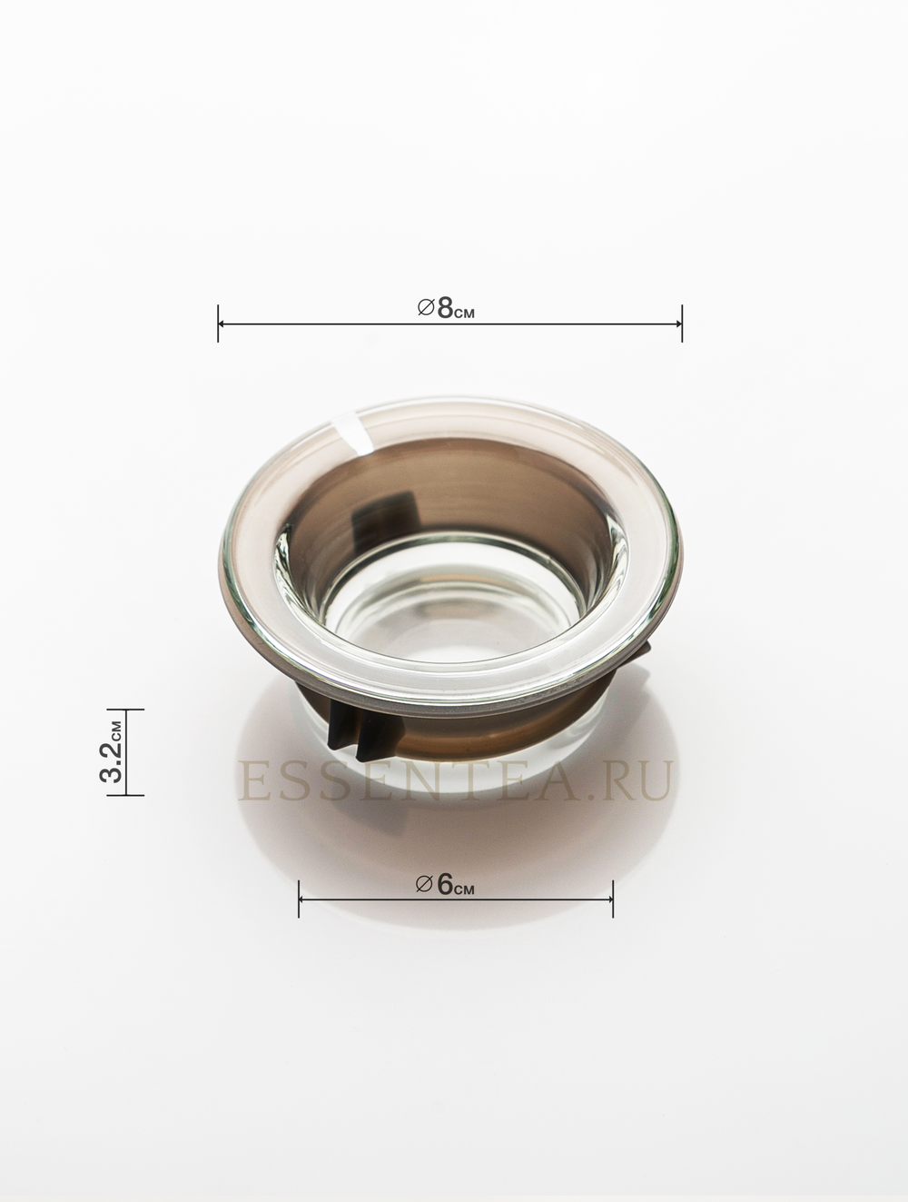 Крышка стеклянная для заварочного чайника "Хуатан"