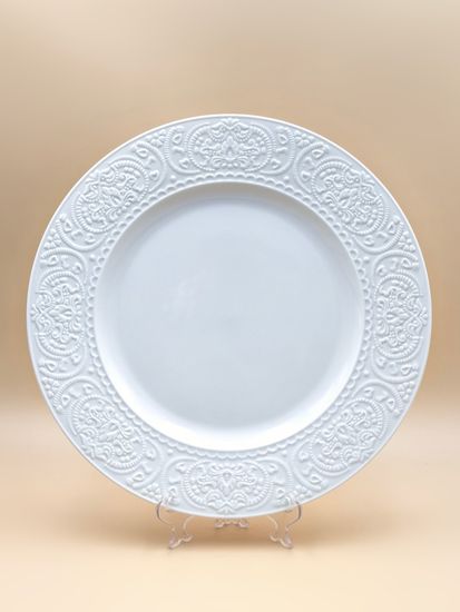 Блюдо круглое 30 см. Ажур классик