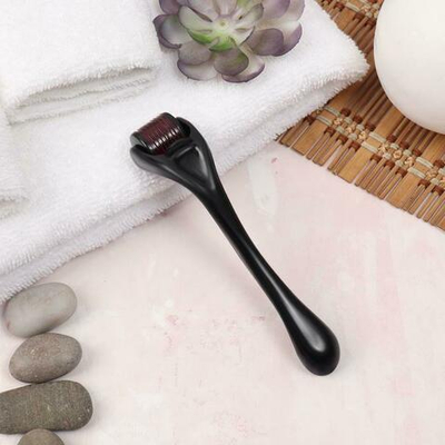 Черный универсальный мезороллер с 540 иглами (0,25 мм) (Цвет: черный)