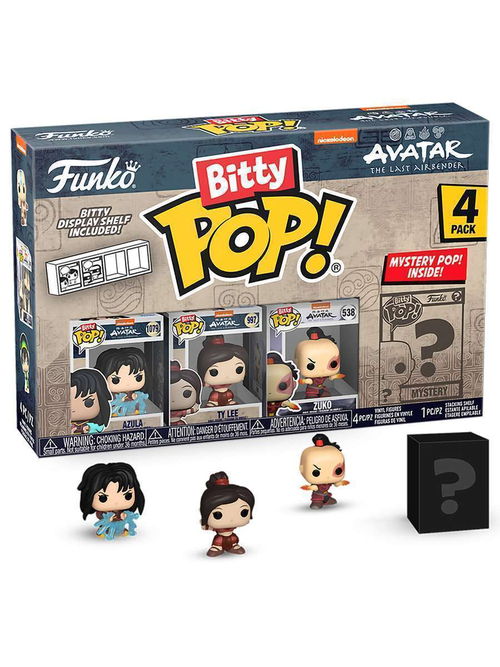 Фигурка Funko Bitty POP! Avatar The Last Airbender Azula+Ty Lee+Zuko+Mystery (1 of 4) 4PK 73057