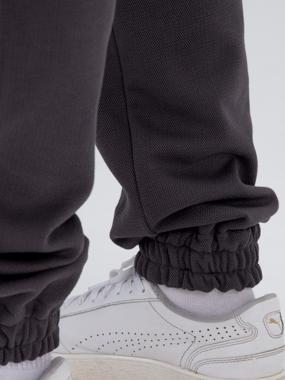 Джоггеры карго теплые.Графит