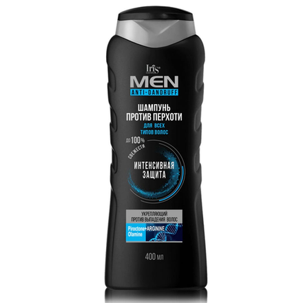 Шампунь Iris Men Интенсивная защита 400 мл