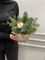 Мастер-класс РОЖДЕСТВЕНСКАЯ КОМПОЗИЦИЯ