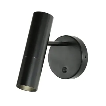 Бра 5W 3000K 2107-1W черный Tube Favourite