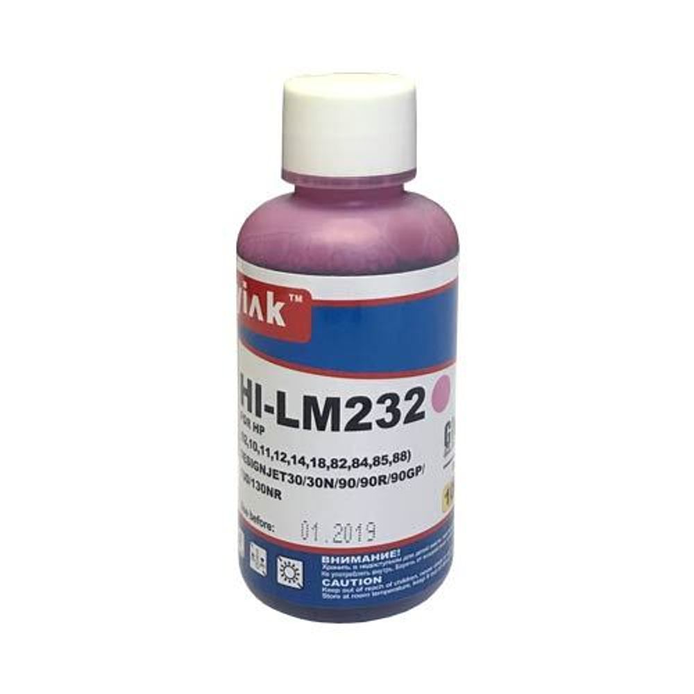 Чернила для HP (85) HP Designjet30/30n/90/90r/90gp/130 C9429A (100мл, light magenta, Dye) HI-LM232 MyInk