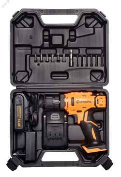 Дрель-шуруповерт Вихрь аккумуляторная ДА-14,4Л-2К (2,0 А/ч)