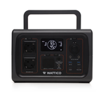 Портативная электростанция Wattico 600 Home, с солнечным генератором 100 Вт