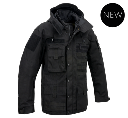 Brandit PERFORMANCE OUTDOOR JACKET black