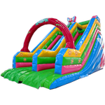 Детский надувной батут-горка "Бабочка"