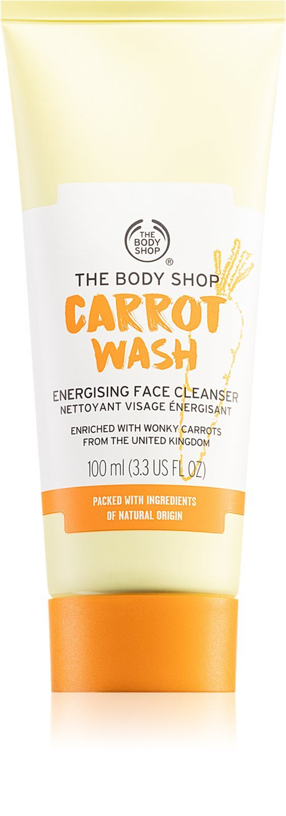 The Body Shop Carrot - Гель для умывания лица /   100  ml  / GTIN 5028197191269