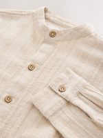 Рубашка для мальчика Next E31-731, Кремовый