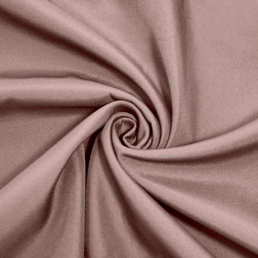 Ткань плащевая на флисе клетка, 270 гр/м2, 150 см, кофе с молоком