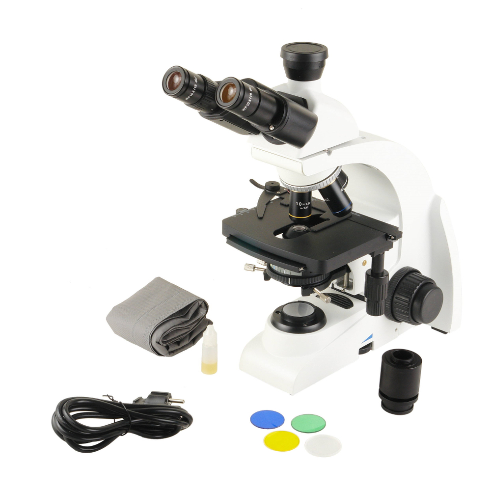 Микроскоп биологический Микромед 1 (3 LED inf.) - фото 13