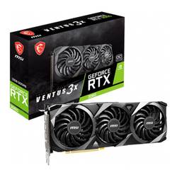 Видеокарта MSI GeForce RTX 3060 12288Mb VENTUS 3X OC (RTX 3060 VENTUS 3X 12G OC)