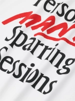 Футболка MANTO NOTHING PERSONAL - белая