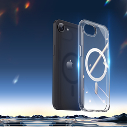 Усиленный прозрачный чехол с MagSafe от Dux Ducis для iPhone 16e, серия Clin Mag Series Case