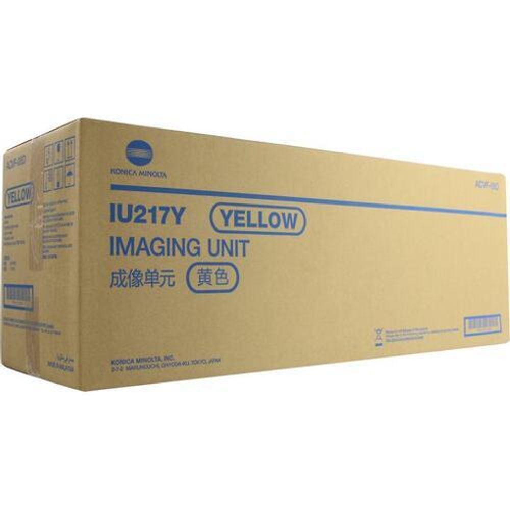 Блок проявки-фотобарабана Konica-Minolta IU-217Y для bizhub C257i желтый