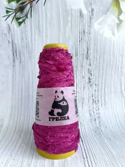 Пряжа для вязания травка пушистая реснички