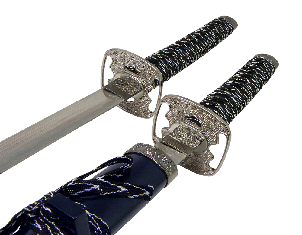 Armas Del Mundo Набор самурайских мечей, 2 шт. Ножны синие