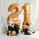 Стойка "Абсолютный шик с цифрой"