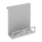 Навесной лоток для бумаг вертикальный узкий MAN-22.T-30 Металл Серый 230*110*250