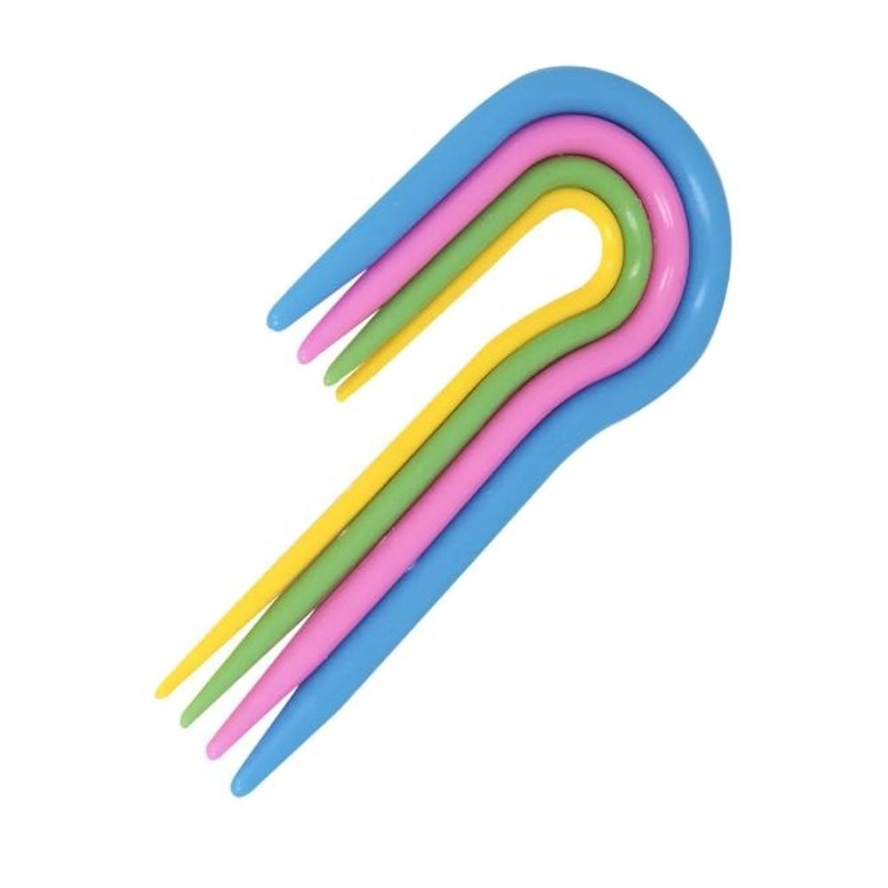 Набор спиц вспомогательных для вязания кос, 4 шт