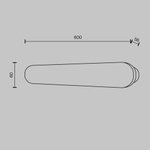 Настенный светильник (бра) Maytoni MOD437WL-L17BG3K