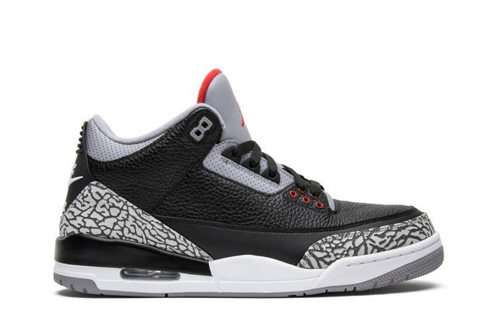 Кроссовки Jordan Air Jordan 3 Retro Black Cement 2018