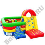 Спортивный надувной аттракцион "Маленький скалодром"