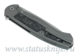 Нож Чебуркова Скаут М390 Хаотичный карбонфотография - 9