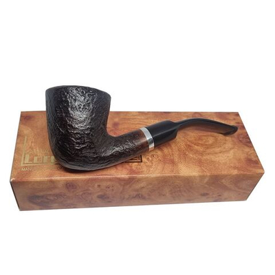 Трубка "Lorenzetti" Sandblast Brown 9мм Model 38 (Бриар) (Италия)