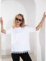 Фуфайка (футболка) женская Бетти Виотекс БЕЛЫЙ