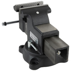 WDK-BV125 Профессиональные слесарные тиски поворотные с наковальней 125 мм