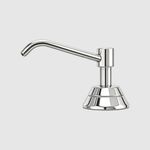 Диспенсер для мыла с кнопкой встраиваемый в столешницу 1000 мл. нерж. сталь NOFER 03101.B глянцевый