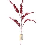 Ветка декоративная «Зимняя свежесть» 70 см, Рубин