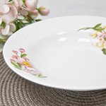 Тарелка 200мм глубокая форма Голубка Забава