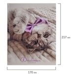 Дневник 5-11 класс 48 л., твердый, BRAUBERG, глянцевая ламинация, с подсказом, "Котик", 107188